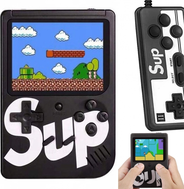 Retro handheld game console with 400 games, 3.0, TV output and gamepad