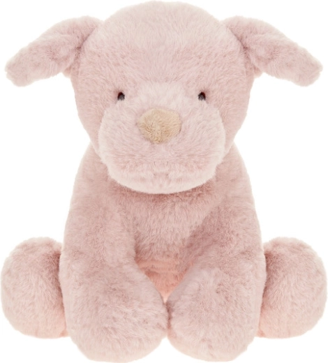 Chien en peluche Renee rose