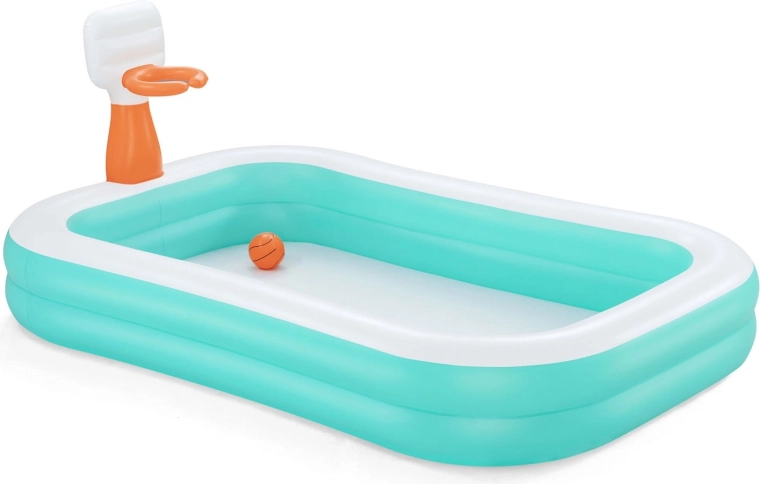 Plezier met ingebouwde basket