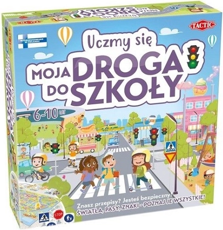 Let’s Learn: My Way to School – Educational Board Game
