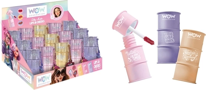 Wow Generation 2en1 blush et rouge à lèvres