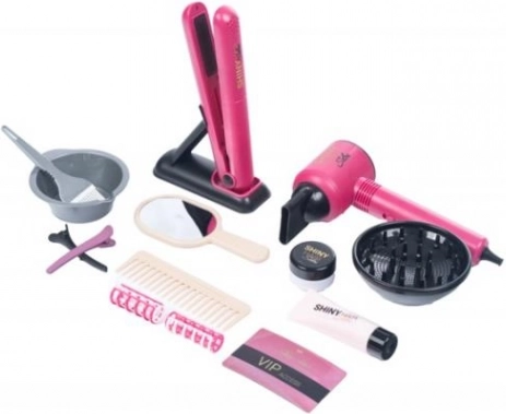 Plejo beautyset voor kleine kapster – 16-delige kappersset voor kinderen