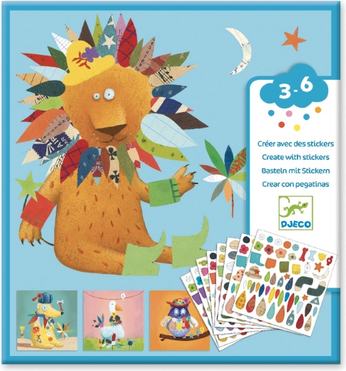 Ensemble créatif DJECO Décore un animal