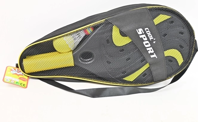 Set de tennis de plage en plastique 49 cm avec balle et volant