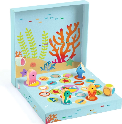 Bordspel met zeebewoners