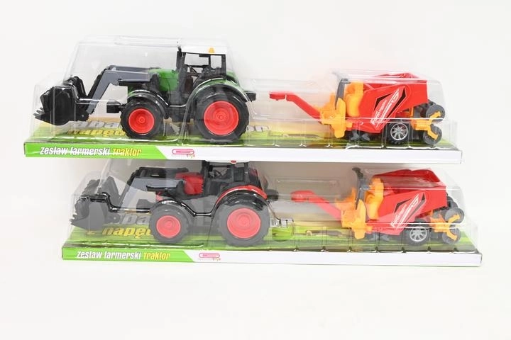 Tracteur avec machine agricole (set)