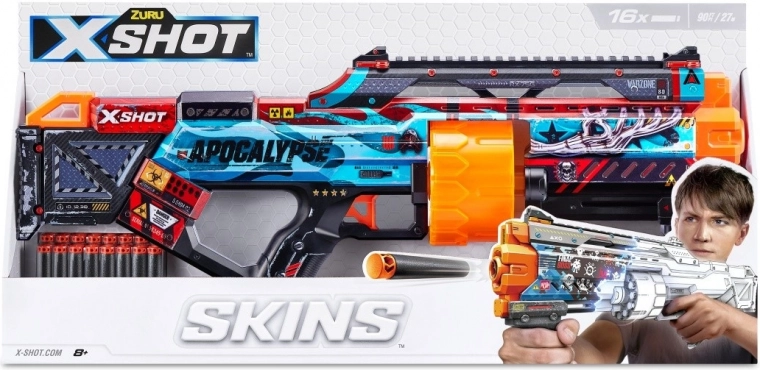 X-Shot Skins Last Stand foam blaster (16 darts)