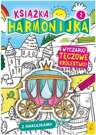Create a Rainbow Kingdom – Accordion Activity Book with Stickers