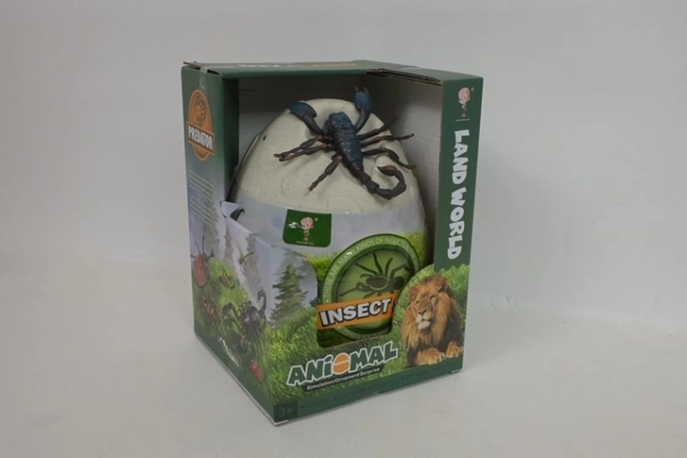 Grand œuf surprise avec insectes – coffret enfant