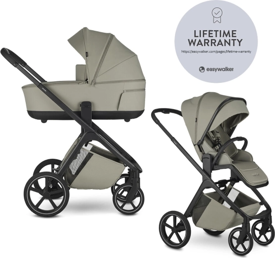 Easywalker Zoey 2-in-1 stroller sage green