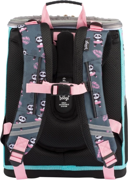 Cartable ergonomique avec système dorsal réglable