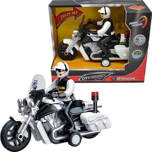 Moto de police 1:16 CITY SERVICE CAR