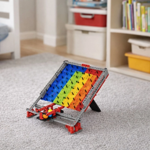 Launcher and catching basket