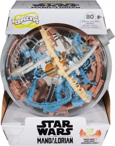 Perplexus Star Wars Mandalorian 3D Puzzle – Sphere on Stand