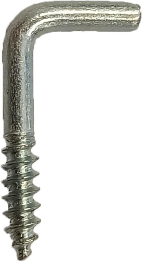 Screw-in hook for wood 30 × 3 mm, galvanized (400 pcs)