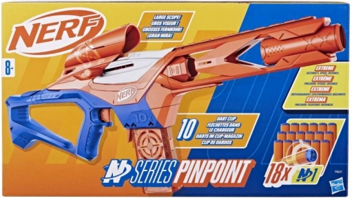 Nerf N Series Pinpoint nauwkeurige blaster met magazijn en vizier
