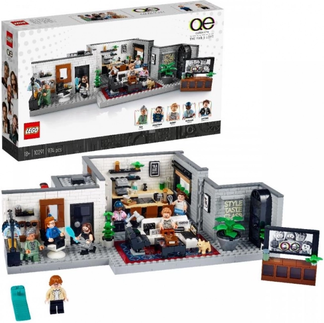 Lego Queer Eye – appartement van de Fab Five bouwset