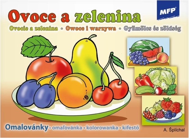Coloriages fruits et légumes MFP A5