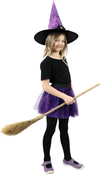 Children's Wizard Costume with Tutu Skirt and Hat