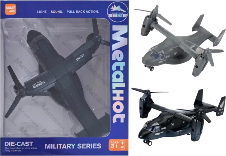 Modèle d’avion militaire V-22 Osprey 1:400