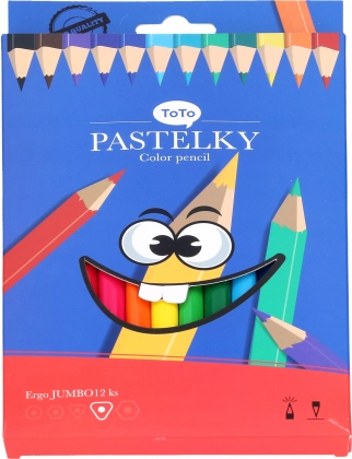 Crayons Jumbo ERGO 12 pcs