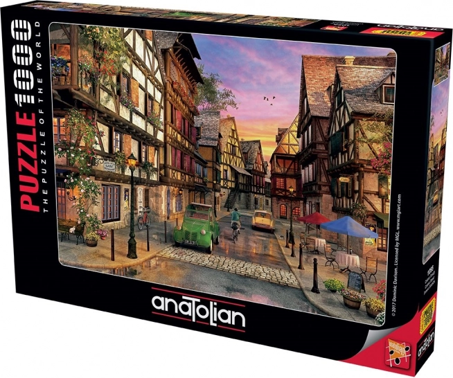 Puzzle Rue de Colmar 1000 pièces ANATOLIAN