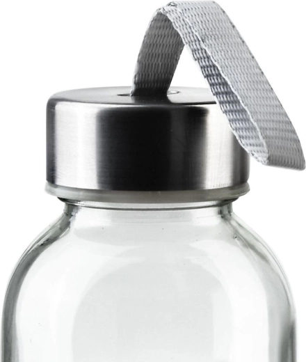 Sealing stainless steel cap with loop