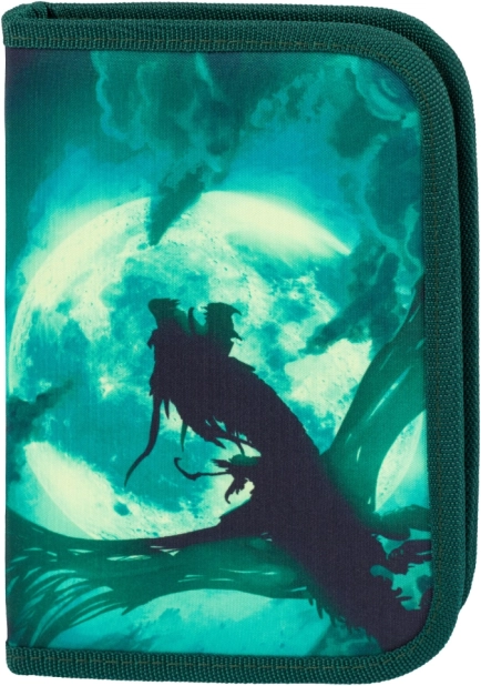 BAAGL school pencil case with dragon motif