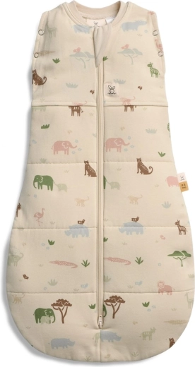 ErgoPouch couverture d’emmaillotage et gigoteuse 2-en-1 Cocoon Savannah 2,5 TOG (6–12 mois)