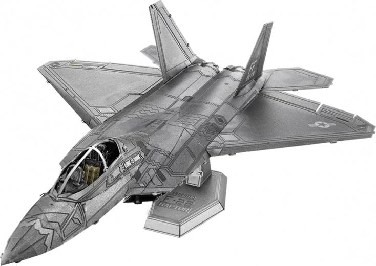 3D Metallpuzzle F-22 Raptor