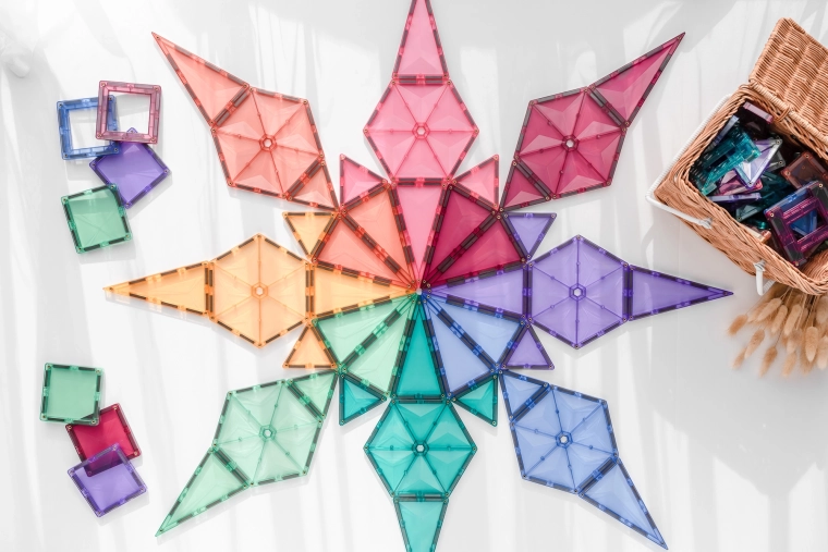 Transparante pasteltinten en hoogwaardige afwerking