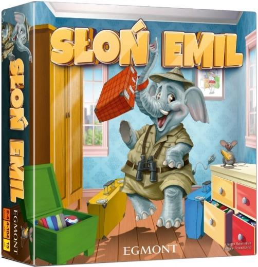 Słoń Emil Familienspiel für Kinder ab 4 Jahren