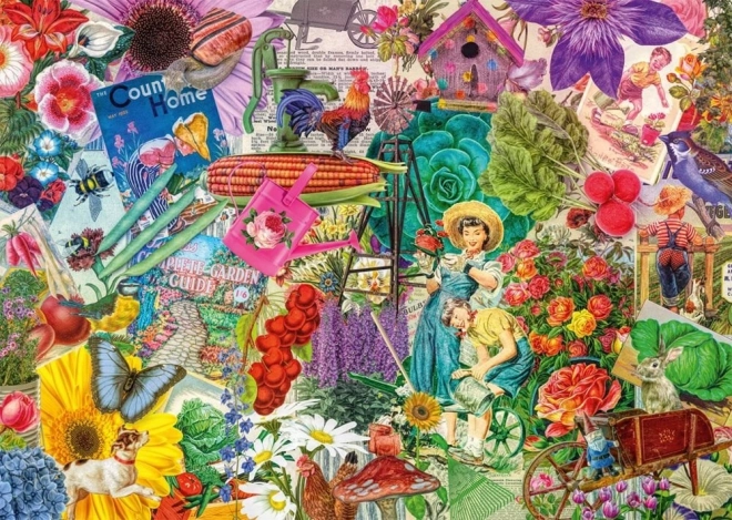 Puzzle Jardinage amusant 1000 pièces SCHMIDT