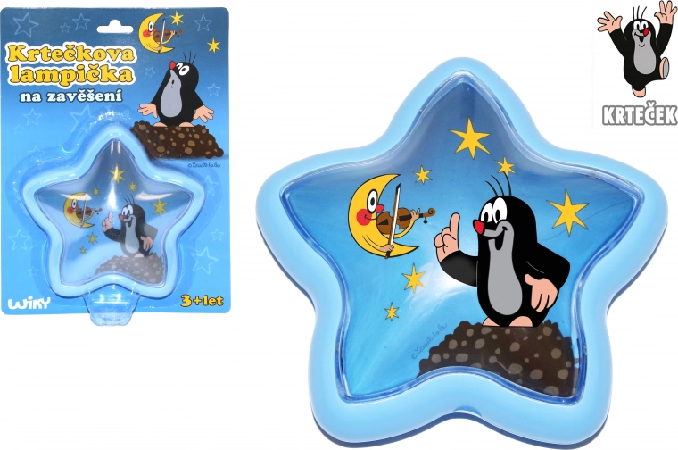 LED Lamp Little Mole Star Hanging 15 cm