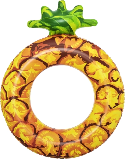 BESTWAY Inflatable Swim Ring for Kids 12+ and Adults 119 cm – Pineapple
