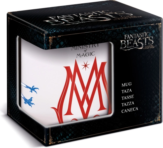 Tasse en céramique 315 ml Animaux fantastiques