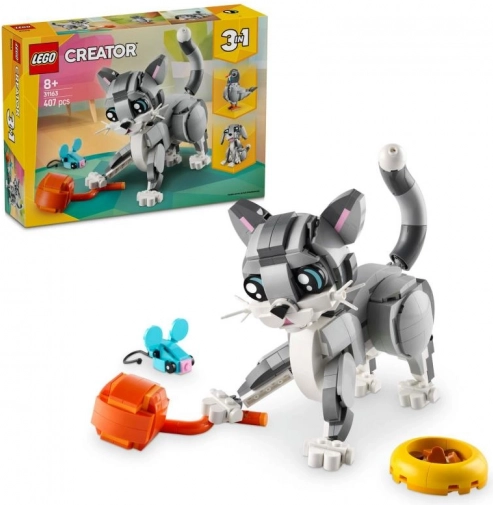 LEGO Creator 3-in-1 Playful Cat building set