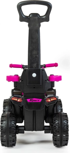 Comfortabele controle dankzij de duwstang