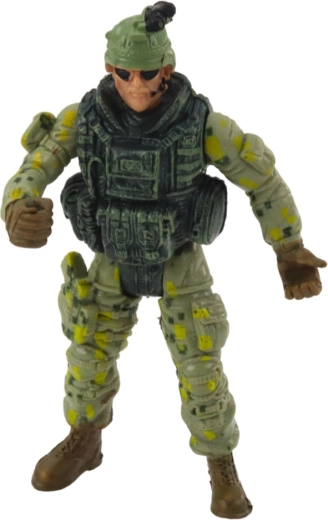 Poseable soldier figure