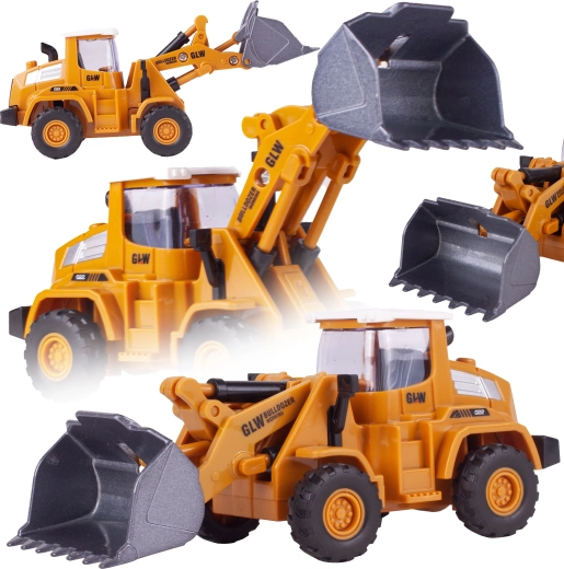 pelleteuse-chargeuse en métal avec entraînement manuel à friction