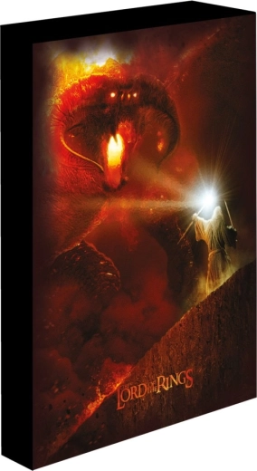 LED Light-Up Picture 30x40 cm, The Lord of the Rings - Balrog