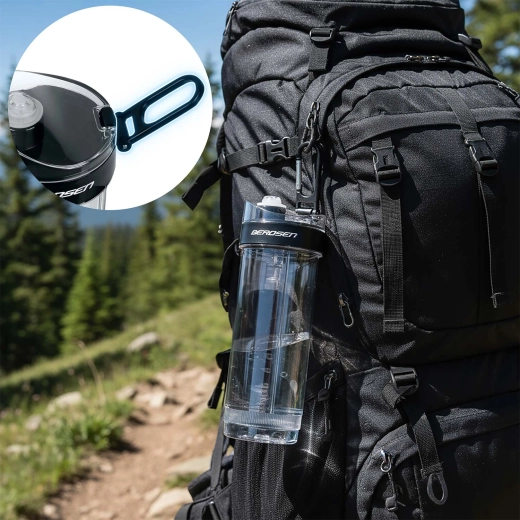 Backpack clip for travel and sports