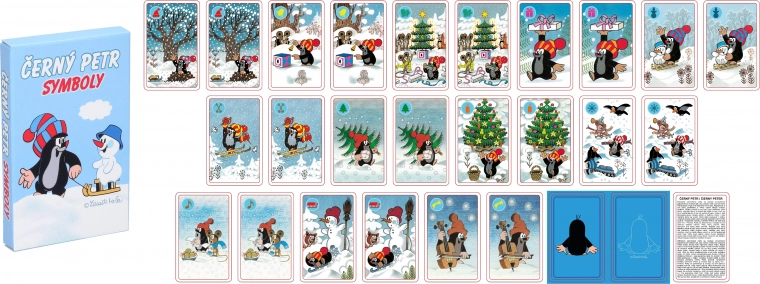 Old Maid with symbol motifs – classic card game