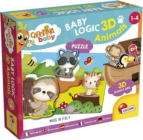 Lisciani Carotina Baby Logic 3D Animals