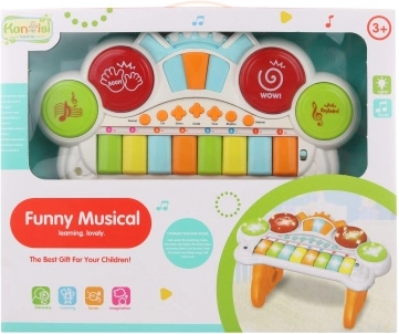 Kinderen piano op batterijen
