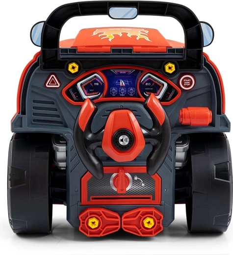 Steering wheel, horn and controls