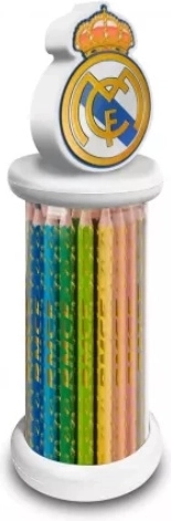 Set of 12 Real Madrid colored pencils