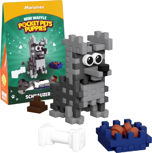 Bouwset Mini Waffle Pocket Pets – schnauzerpuppy