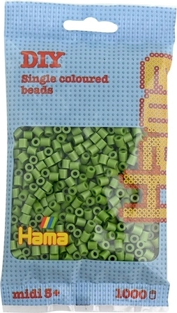 Hama Midi Iron-on Beads 1000 pcs Olive Green