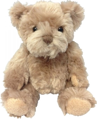 Beige plush teddy bear made from premium plush